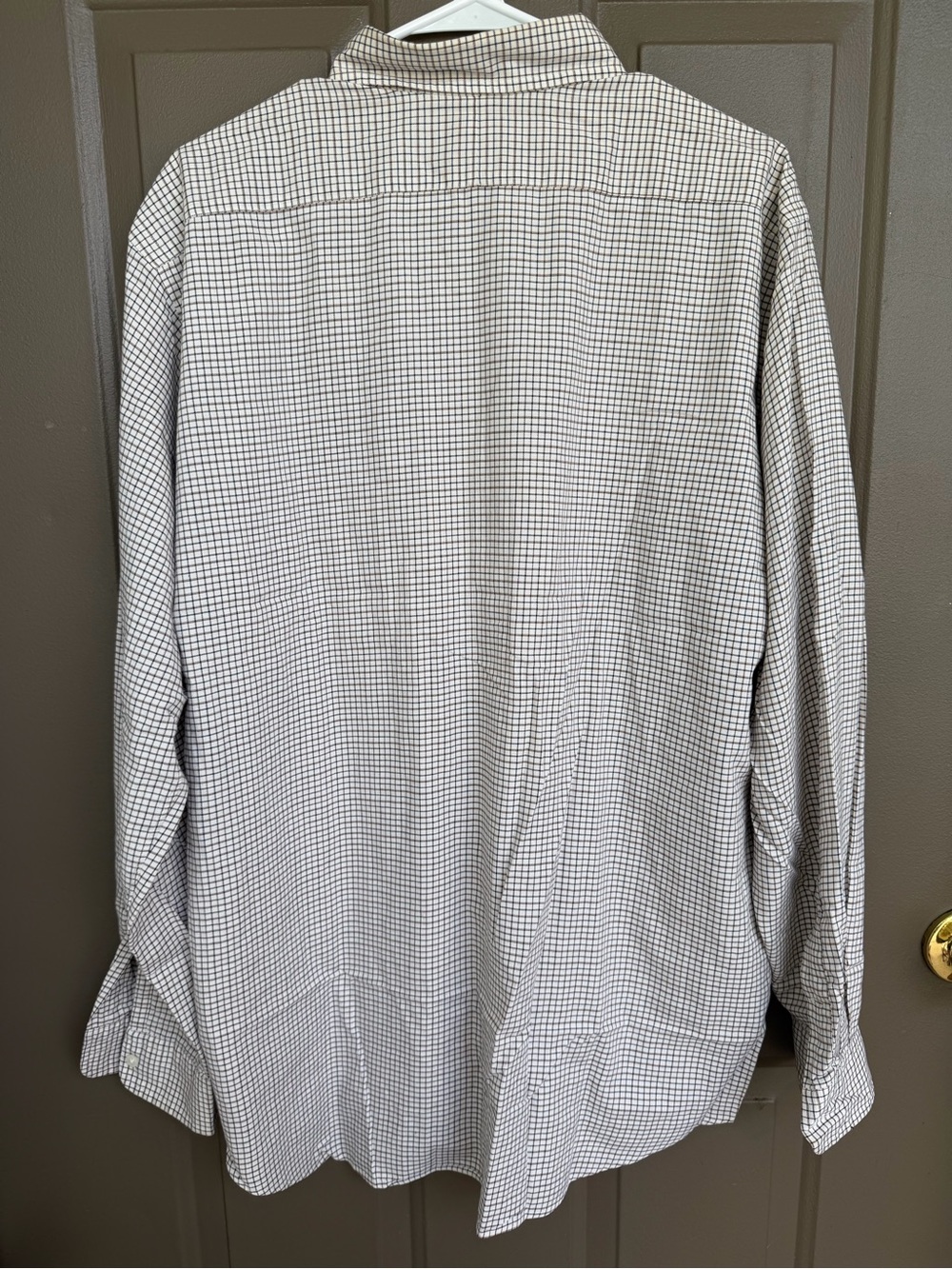 Polo Ralph Lauren Ellington Button Down Shirt Mens Large Checkered 100% Cotton - Picture 2 of 8